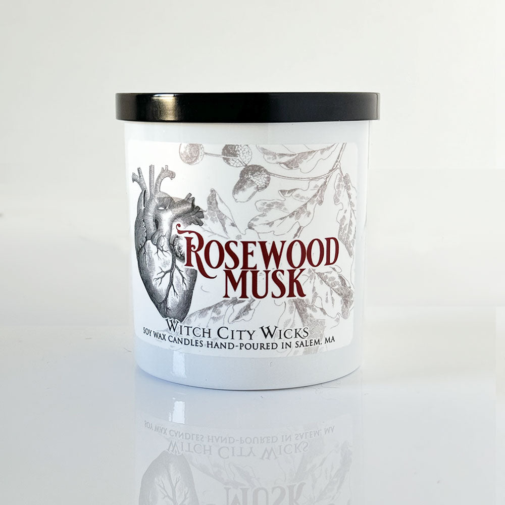 Rosewood Musk jar candle