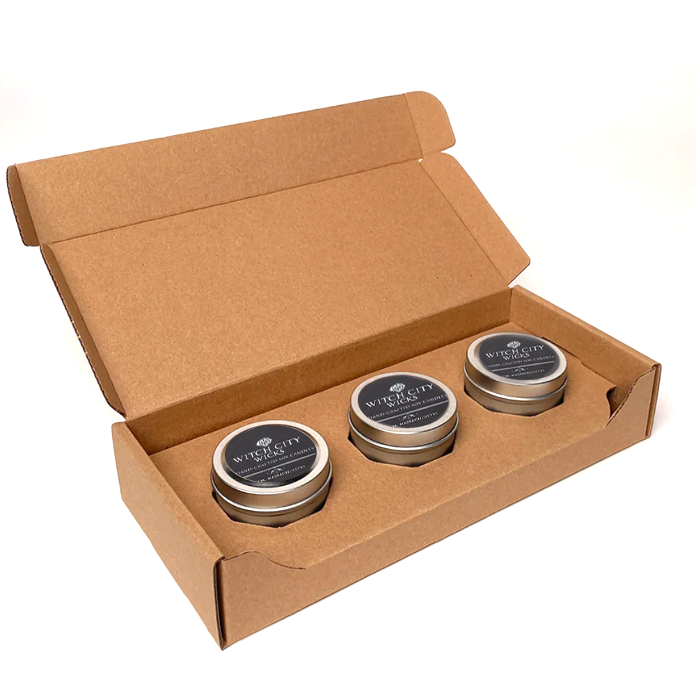 3-pack mini tin sampler