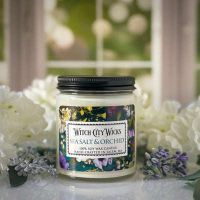 Sea Salt & Orchid candle