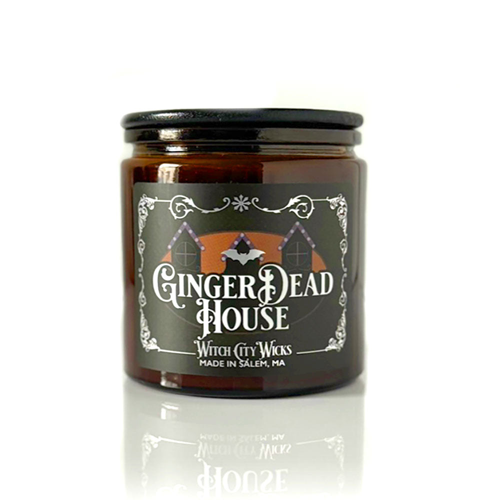 Gingerdead House jar candle