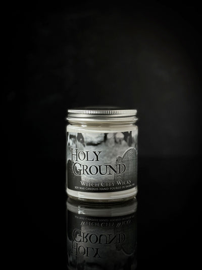 9oz Holy Ground jar candle
