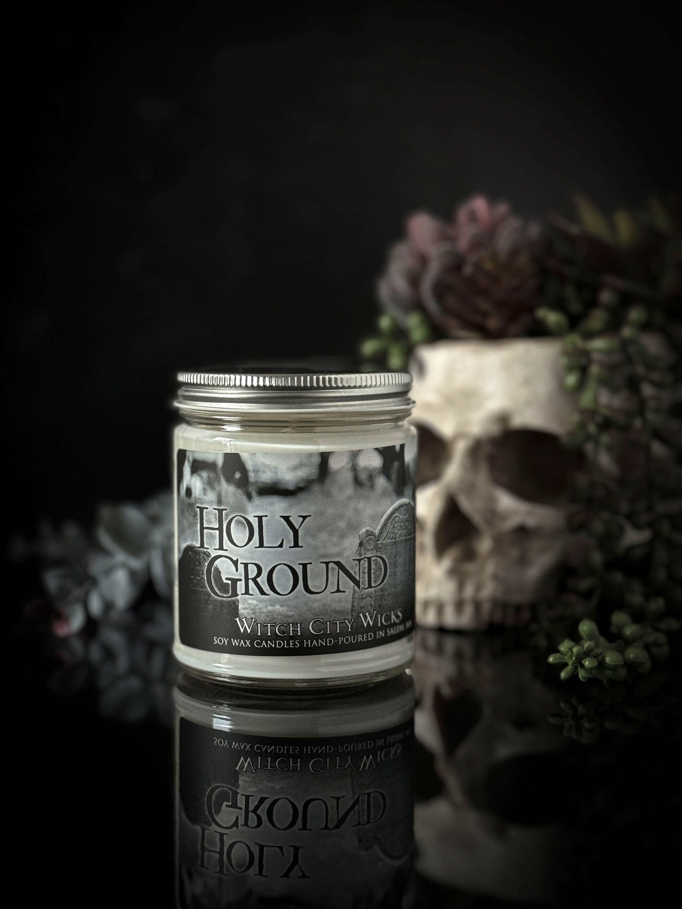 9oz Holy Ground jar candle