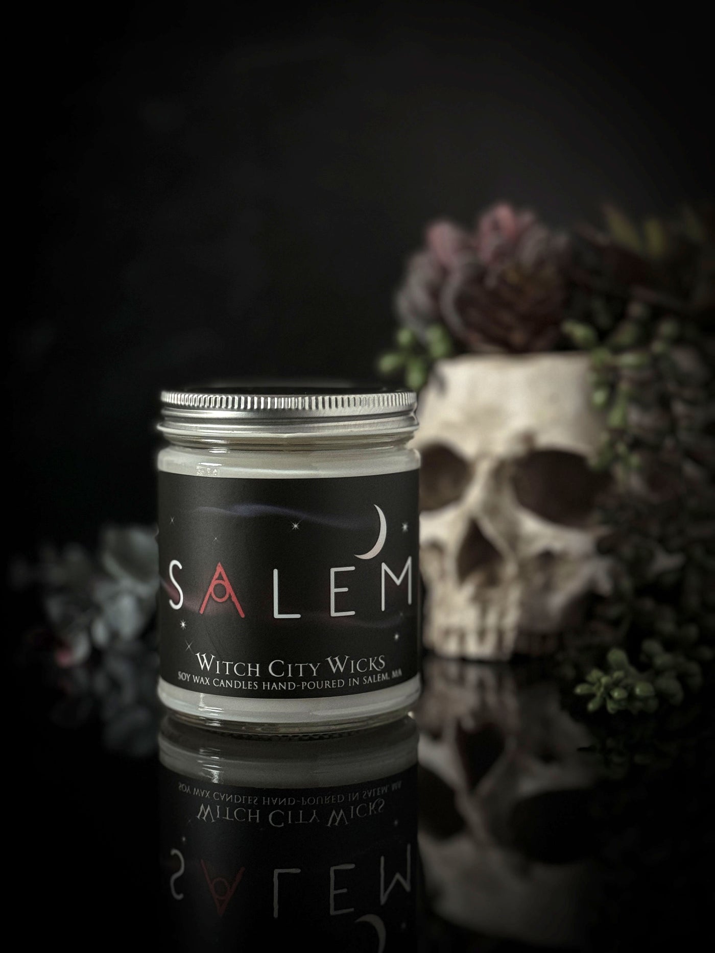 Salem jar candle
