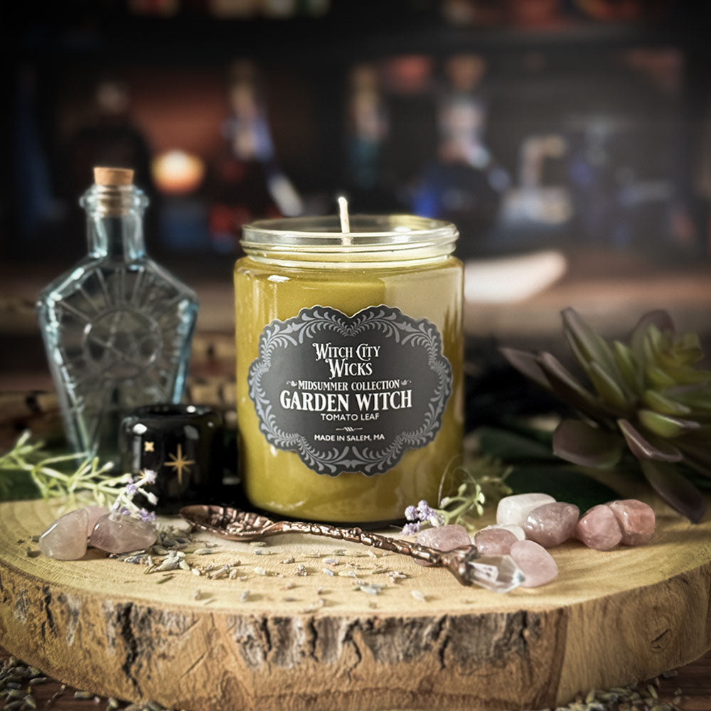 Garden Witch jar candle