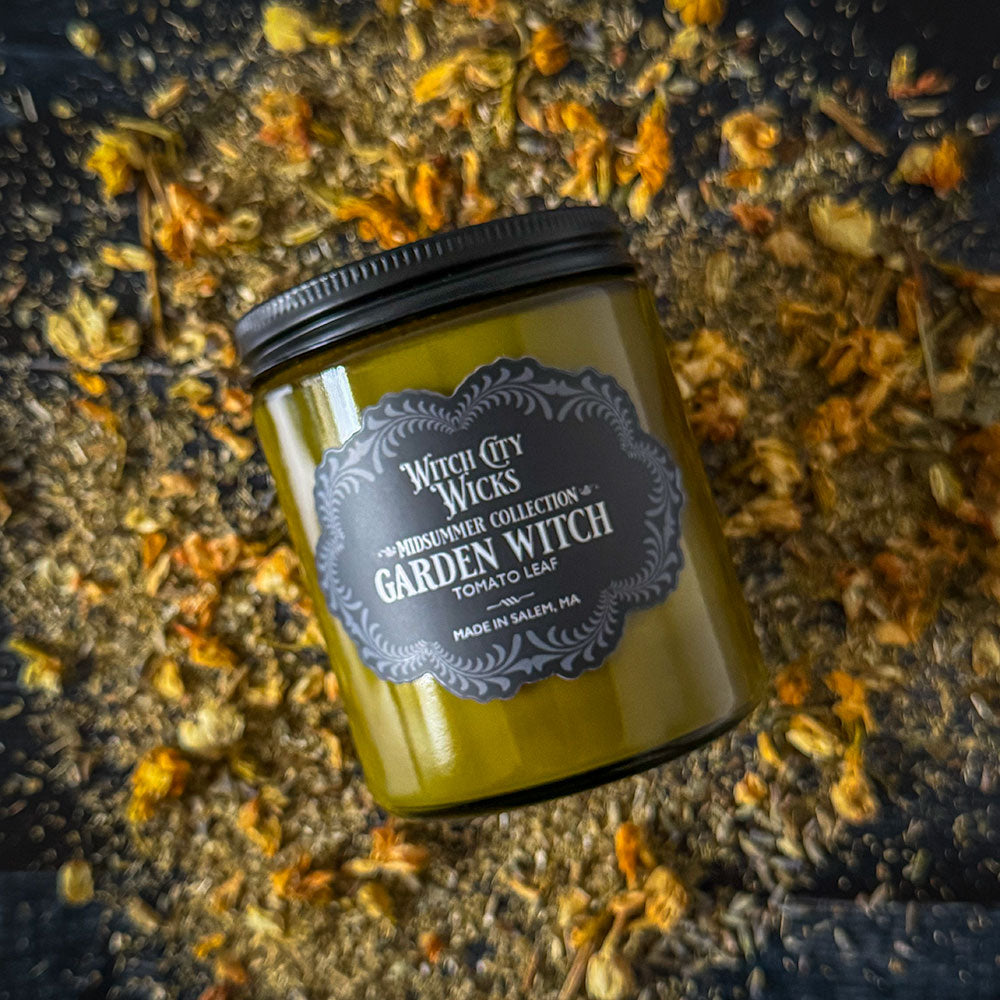 Garden Witch jar candle
