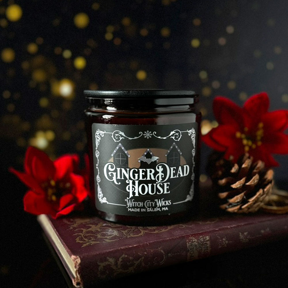 Gingerdead House jar candle