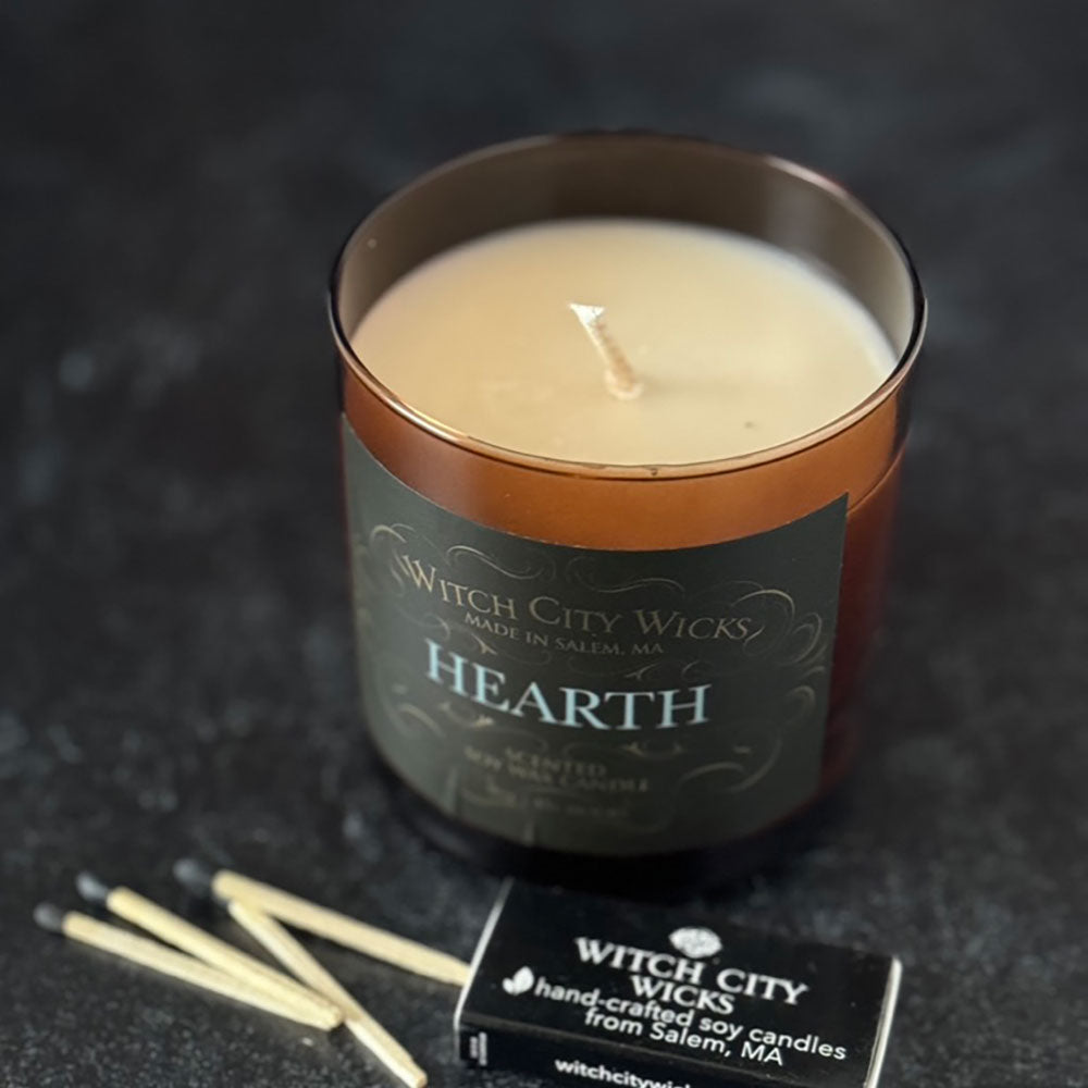 Hearth soy candle