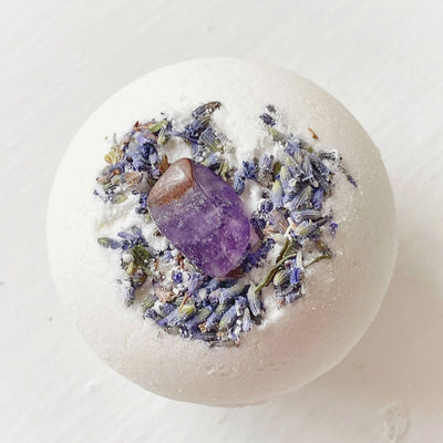 Amethyst & Lavender Bath Bomb