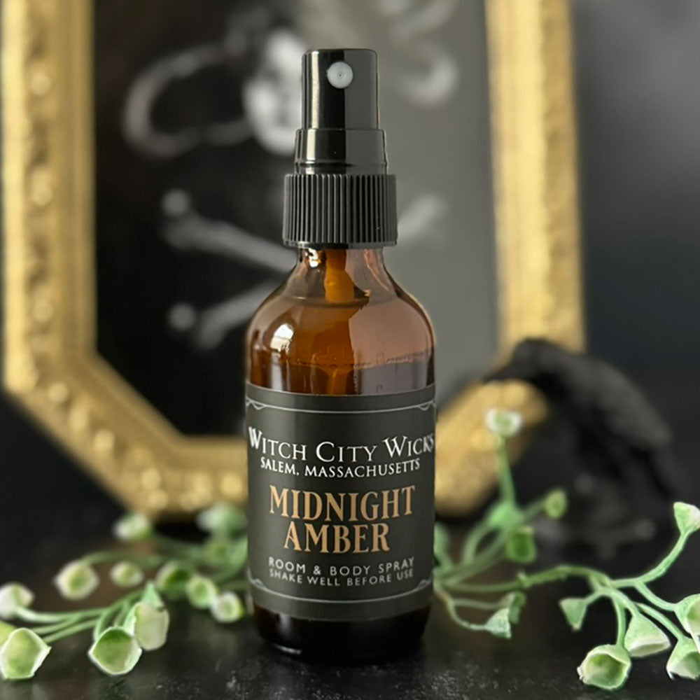 Midnight Amber spray – Witch City Wicks