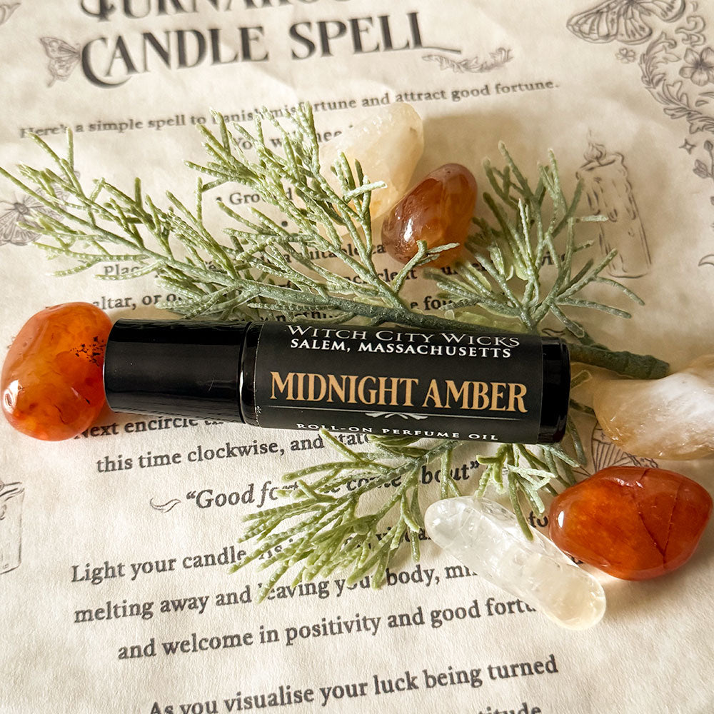 Midnight Amber roll-on perfume oil