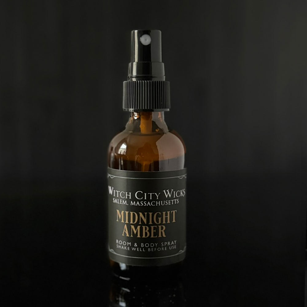 Midnight Amber spray – Witch City Wicks