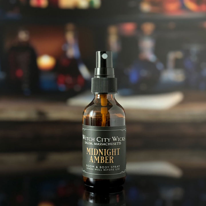 Midnight Amber spray – Witch City Wicks
