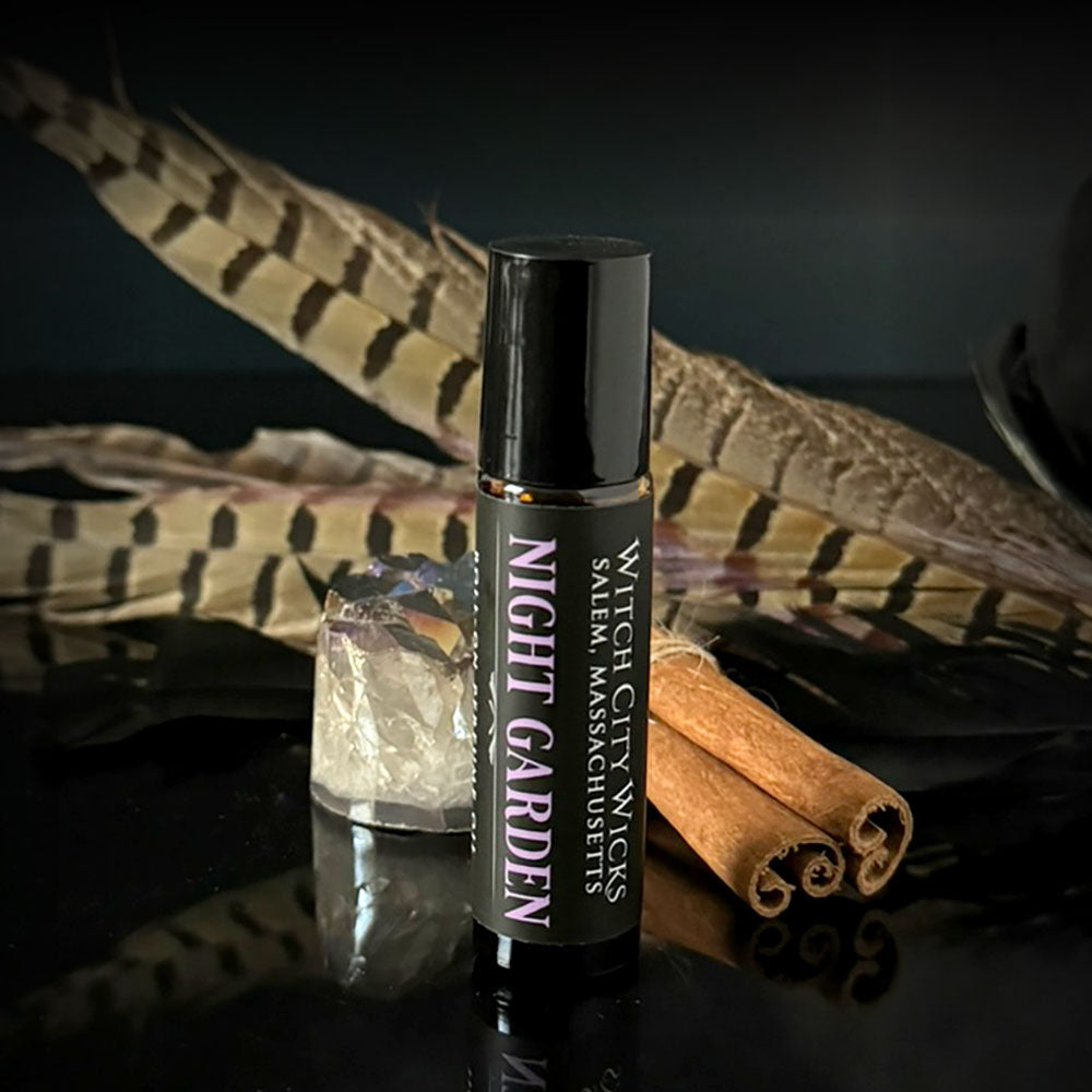 Night Garden roll-on perfume oil – Witch City Wicks