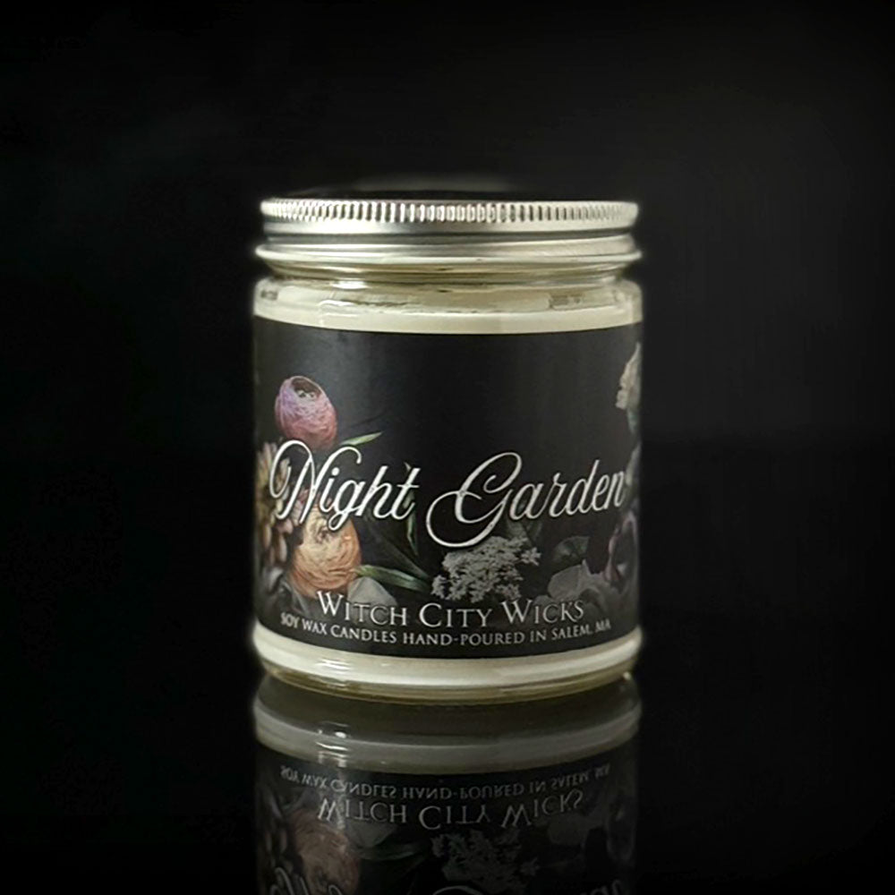 9oz Night Garden jar candle