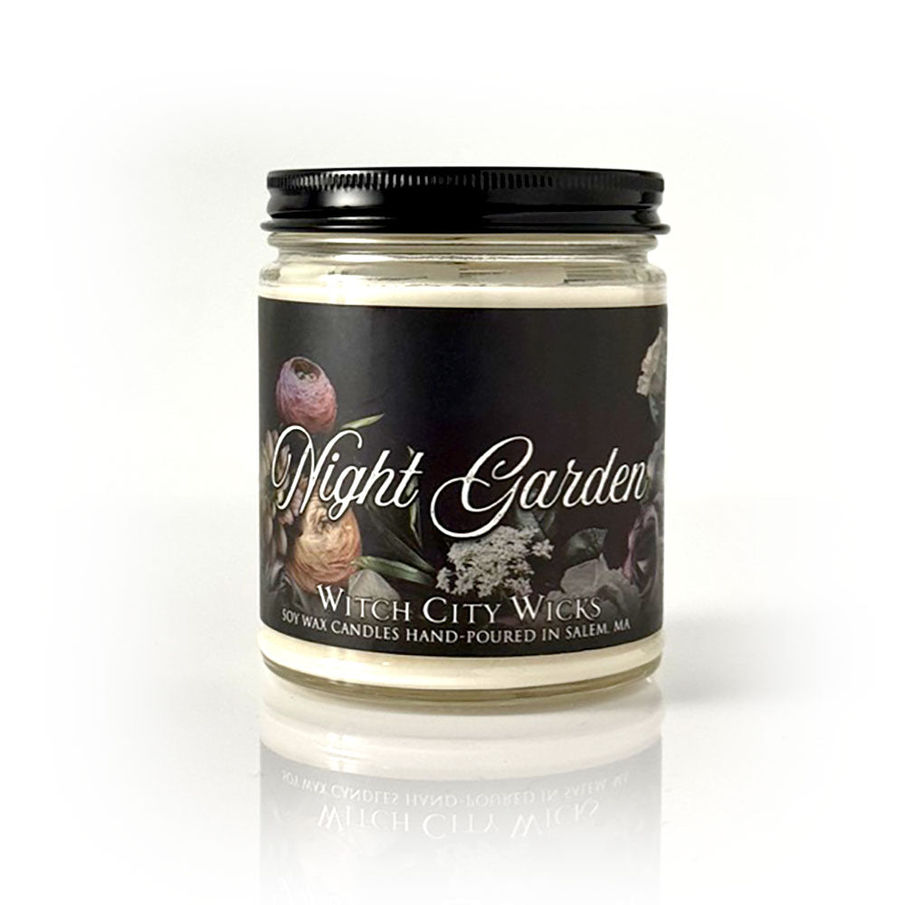 9oz Night Garden jar candle