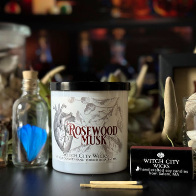 Rosewood Musk jar candle