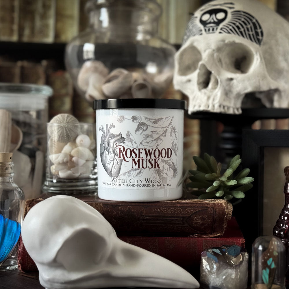 Rosewood Musk jar candle