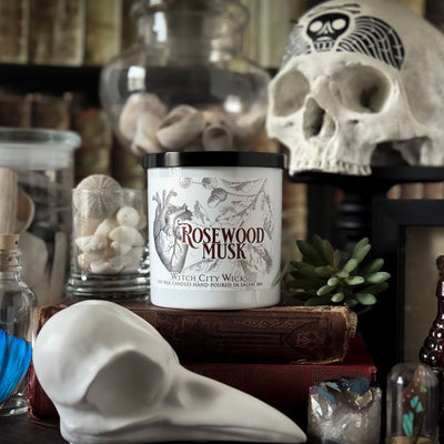 Rosewood Musk jar candle