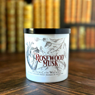 Rosewood Musk jar candle