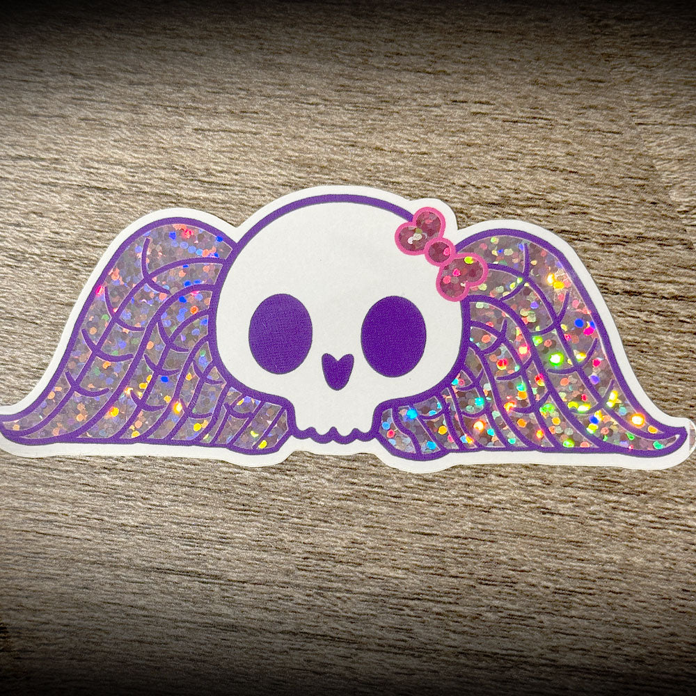 Cute Death Head Skull sticker