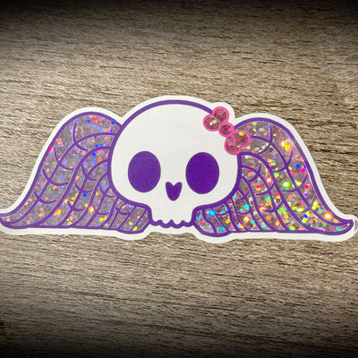 Cute Death Head Skull sticker