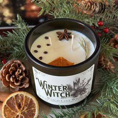Winter Witch jar candle