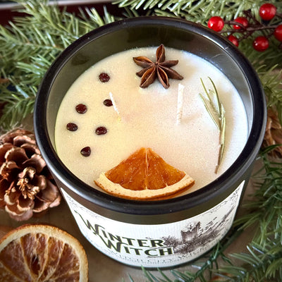 Winter Witch jar candle