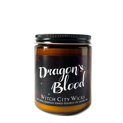 Dragon's Blood jar candle