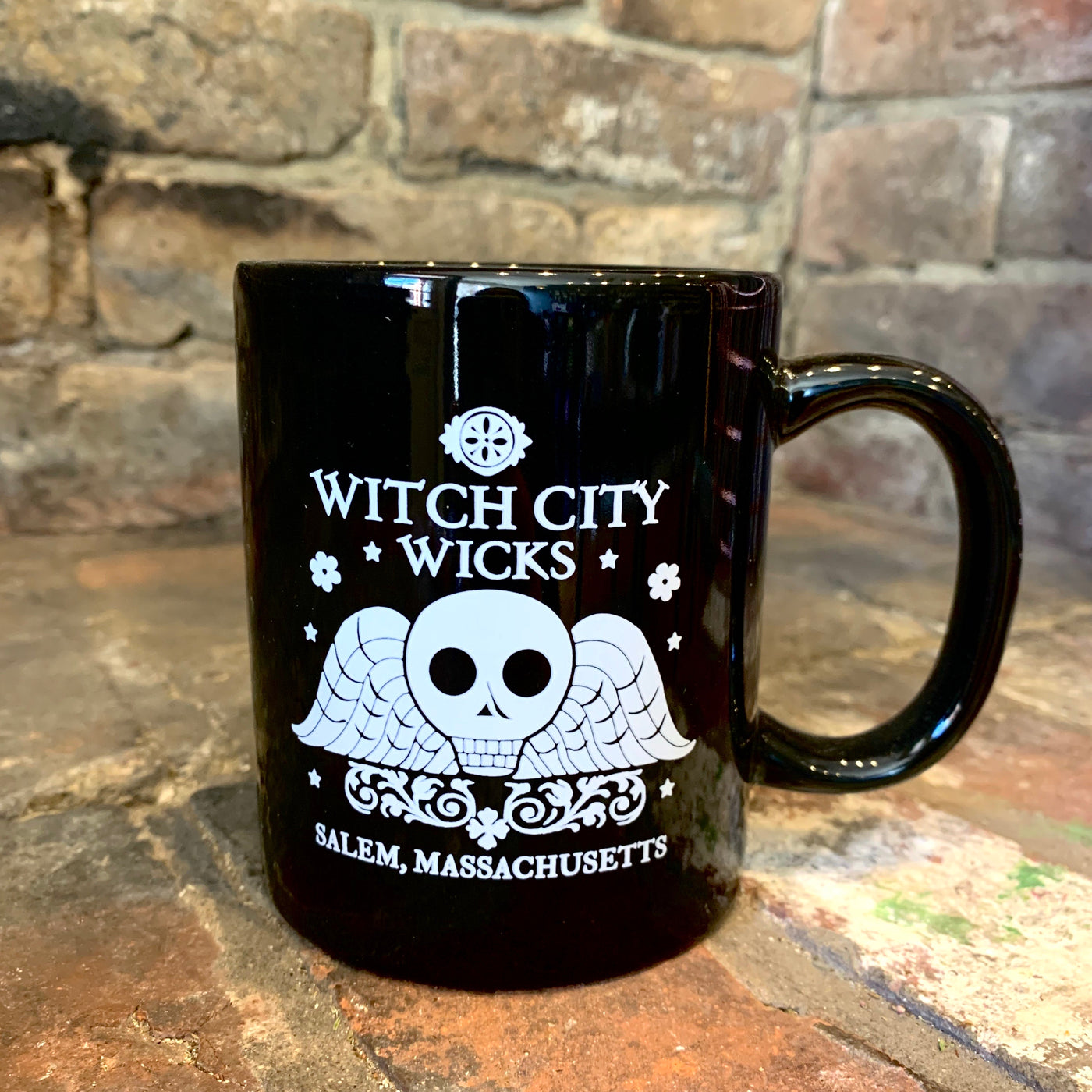 Witch City Wicks ceramic mug