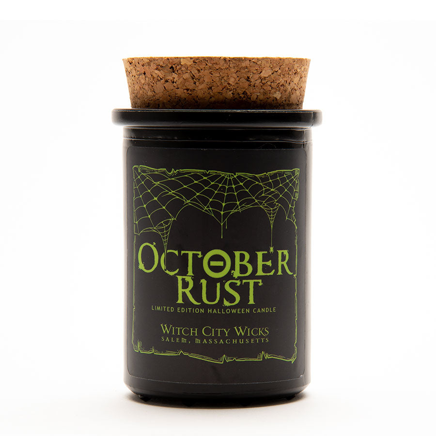October Rust candle