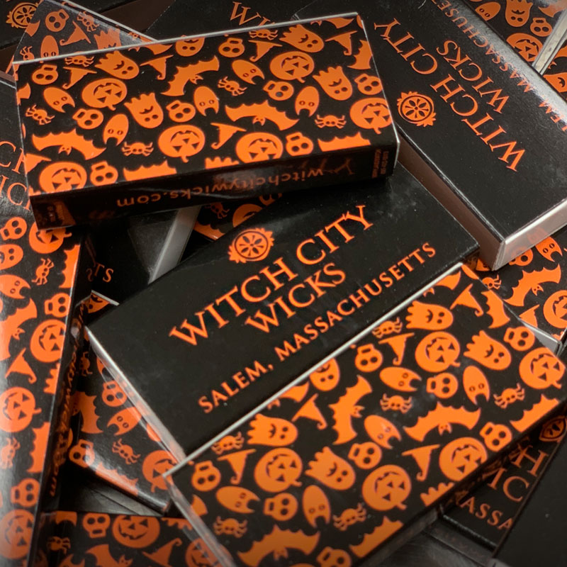 WCW Halloween Mini Match Box