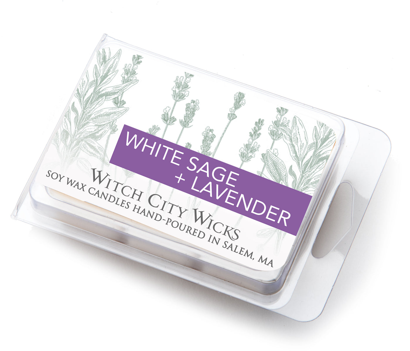 White Sage + Lavender wax melts